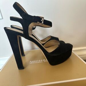 Michael Kors Black Women's Platform Heels
